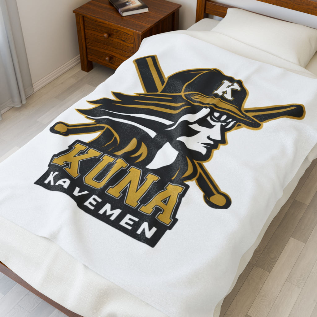Kaveman Baseball Hat Blanket