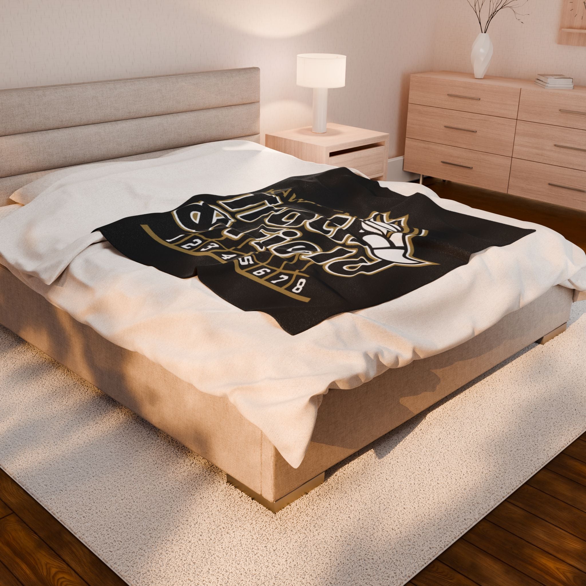 Kuna Track Logo Fleece Blanket
