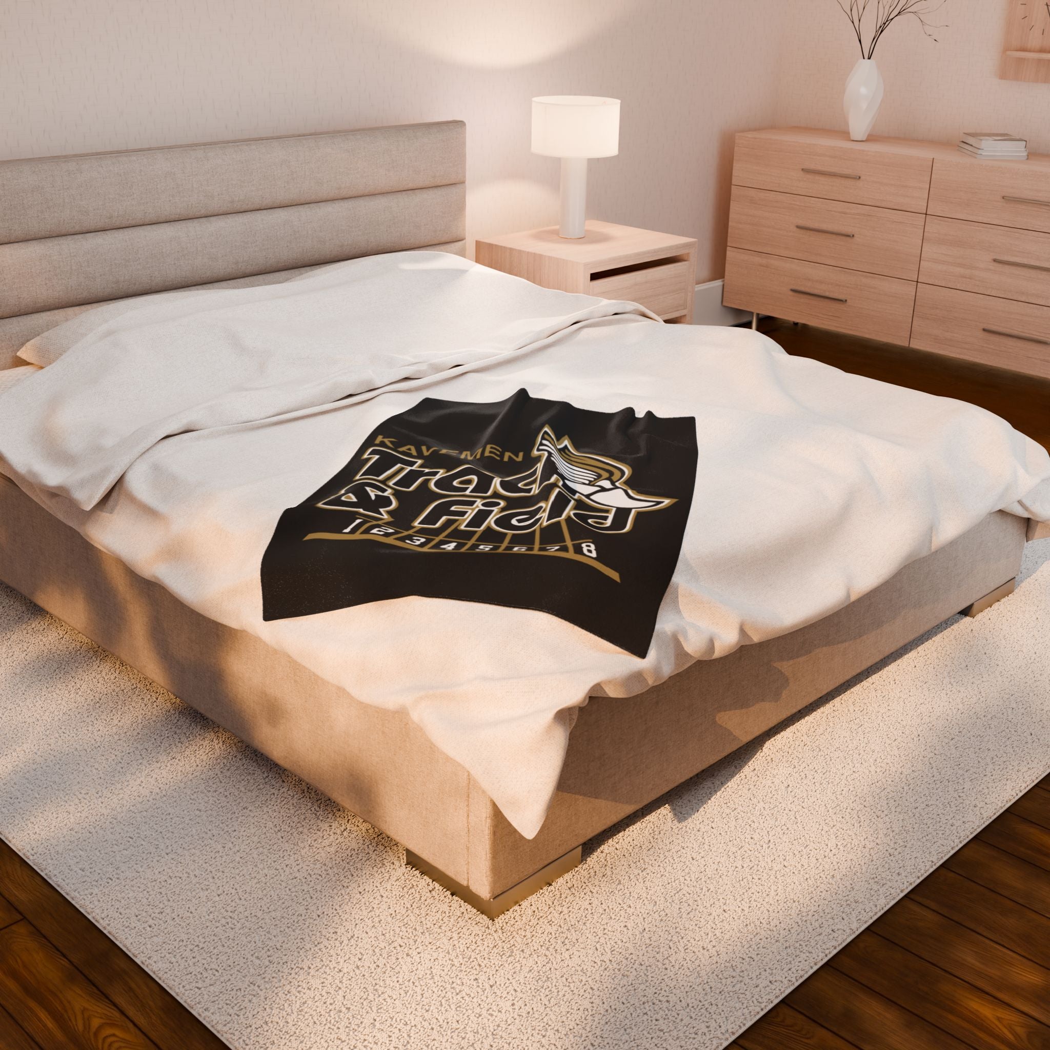Kuna Track Logo Fleece Blanket