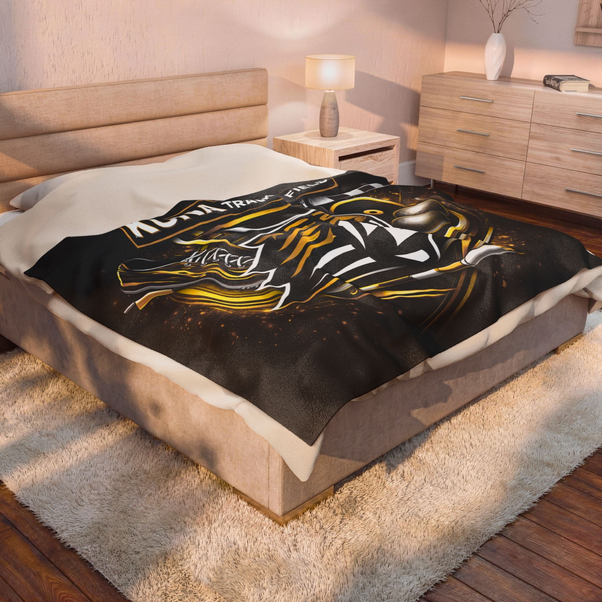 Kuna Track and Field Equipment Fleece Blanket