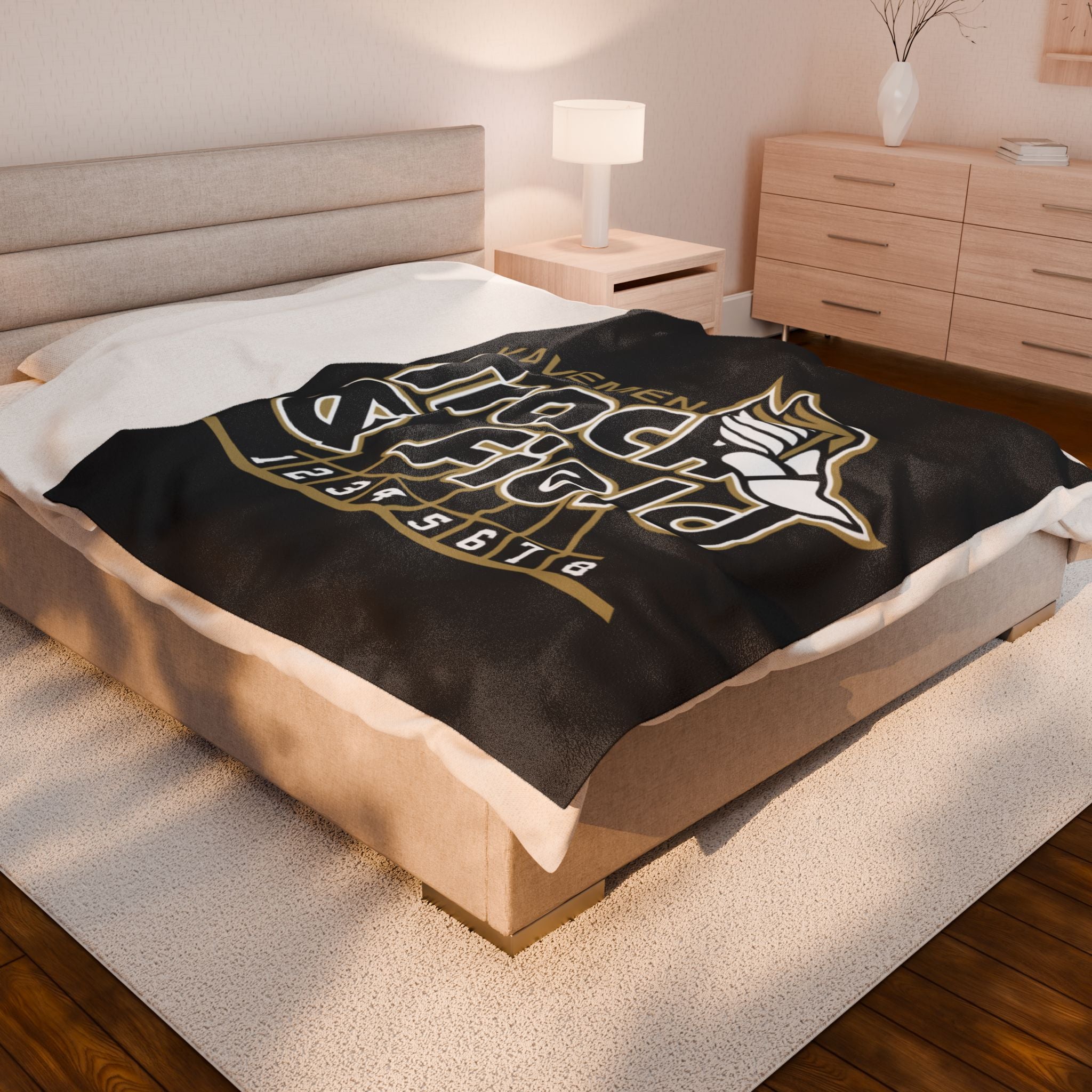 Kuna Track Logo Fleece Blanket
