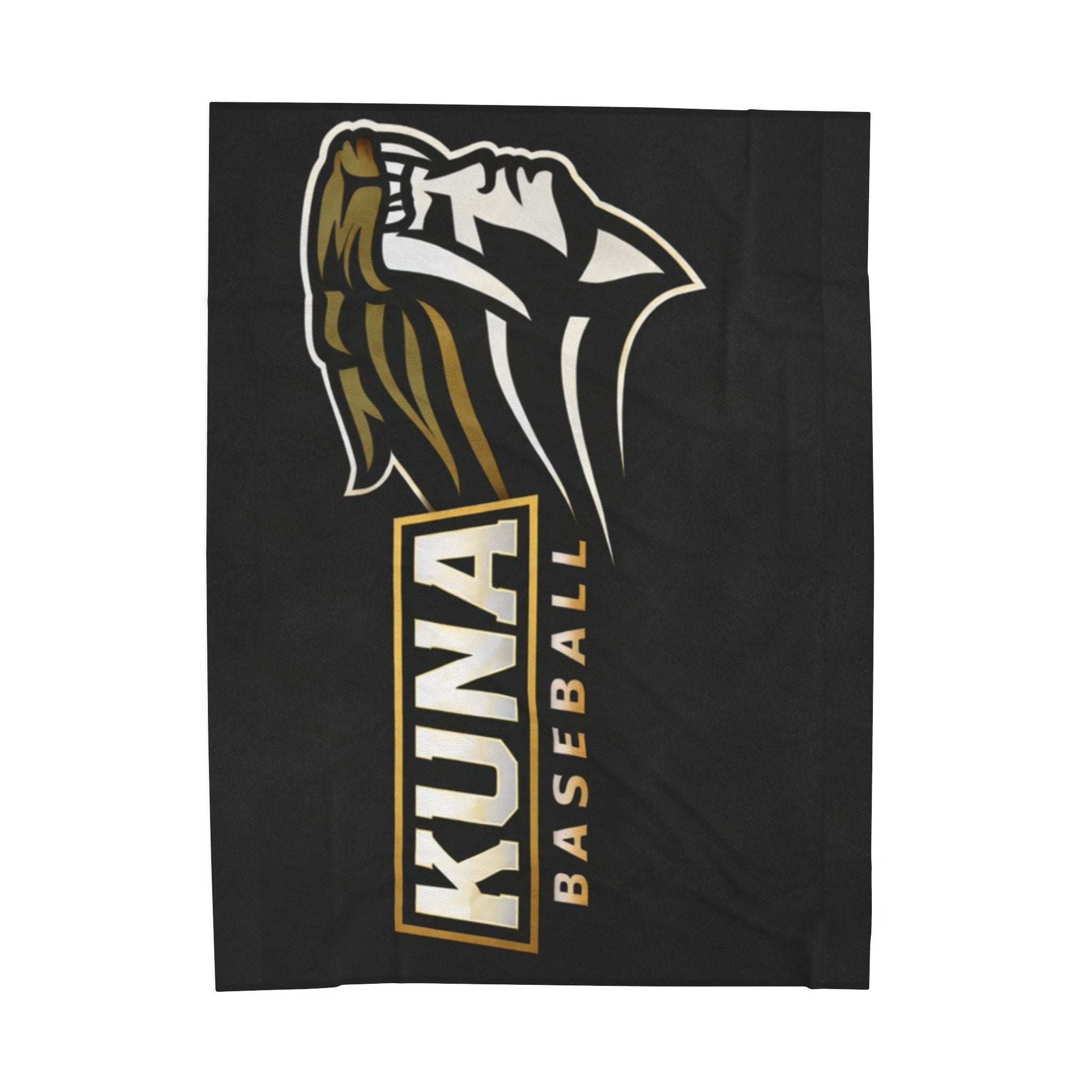 Kaveman Baseball Logo Blanket