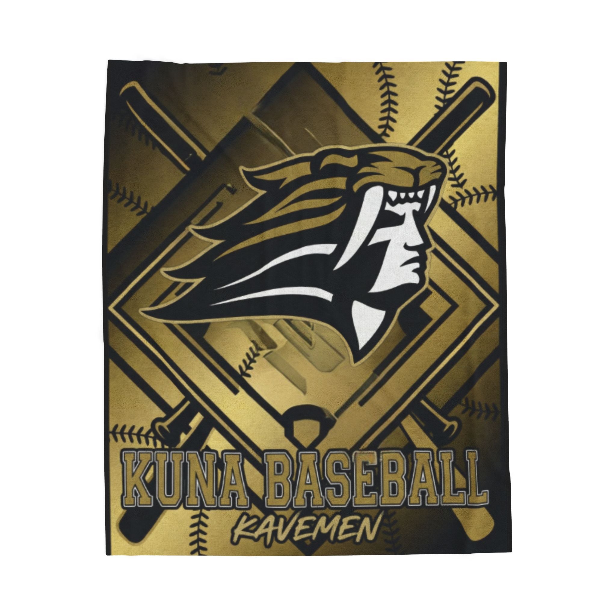 Kuna Baseball Diamond Blanket
