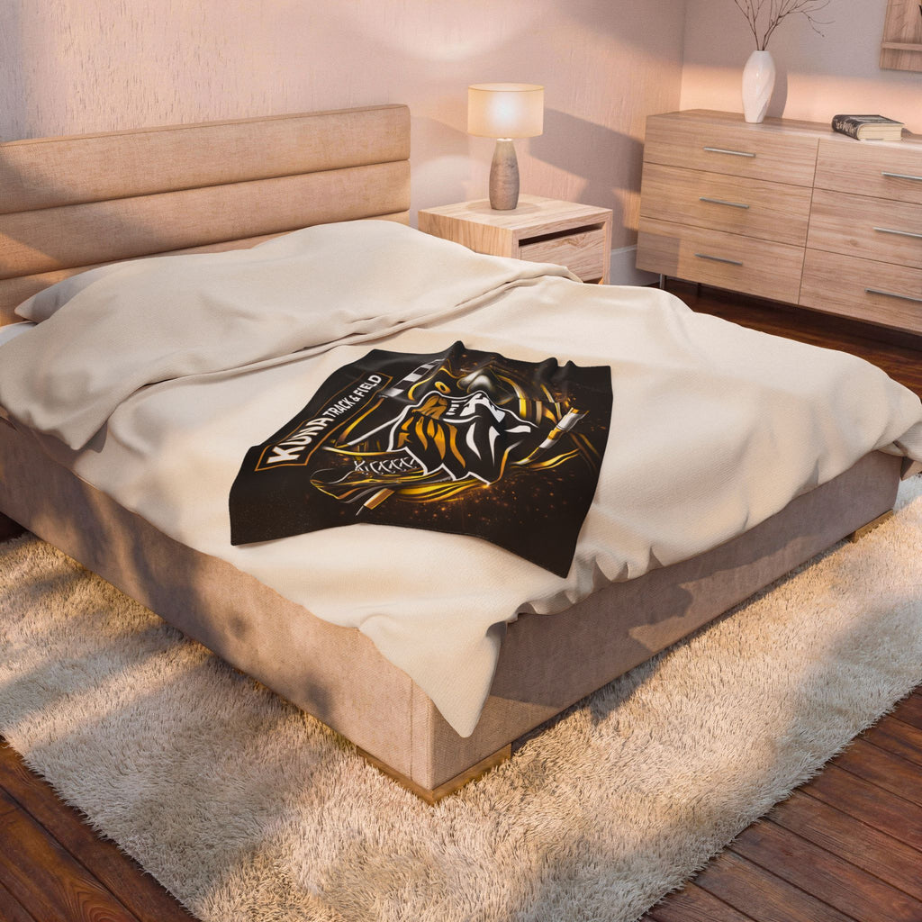 Kuna Track and Field Equipment Fleece Blanket